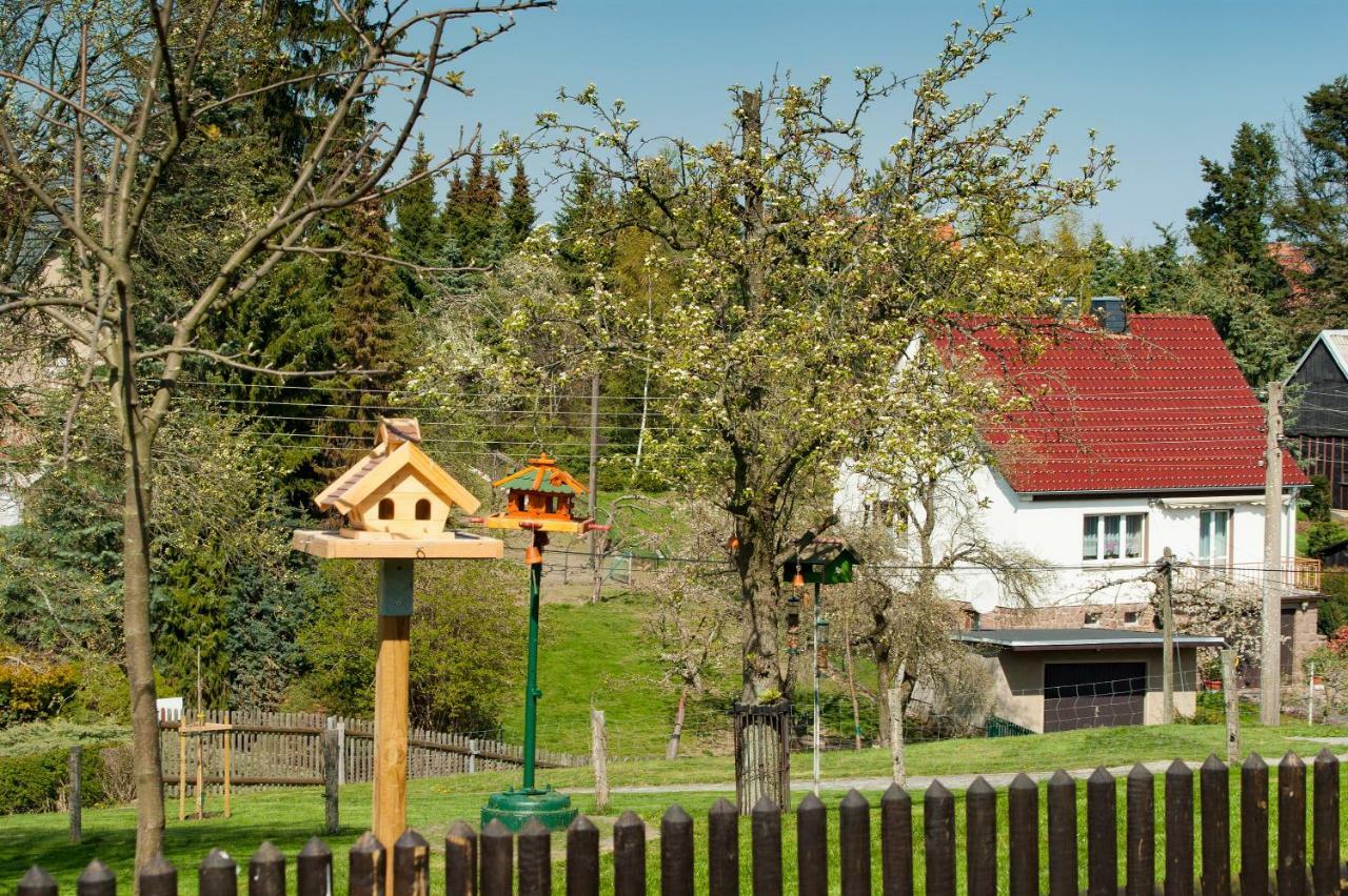 Dreiseitenhof Ferienwohnung Kuenzel Tharandt ภายนอก รูปภาพ