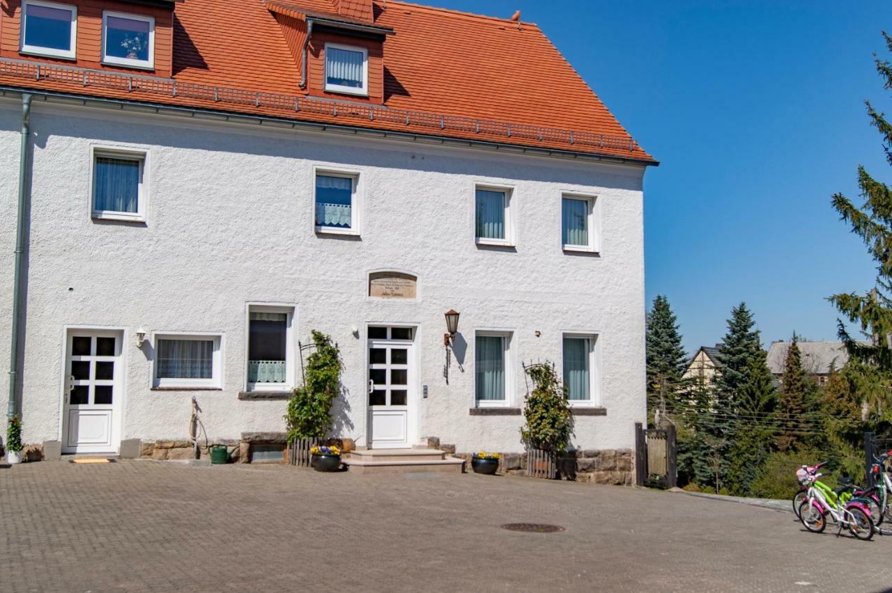 Dreiseitenhof Ferienwohnung Kuenzel Tharandt ภายนอก รูปภาพ